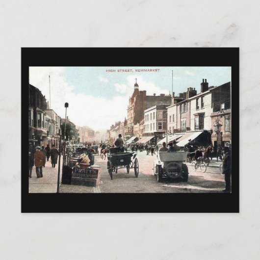 Oud Briefkaart - Sint-St, Newmarket, Suffolk (Voorkant)