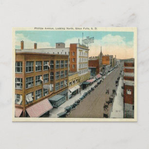 Oud Briefkaart - Sioux Herfsten, South Dakota
