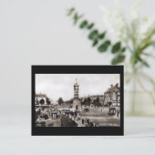 Oud Briefkaart - Skegness Clock Tower (Staand voorkant)