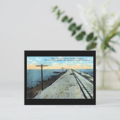 Oud Briefkaart - sleutelspoorlijn West (Staand voorkant)