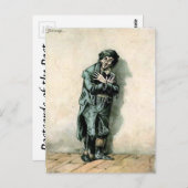 Oud Briefkaart - Smike van "Nicholas Nickleby" (Voorkant / Achterkant)