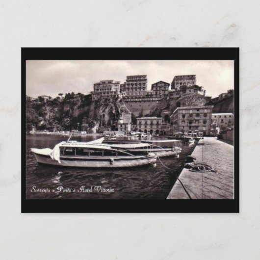 Oud Briefkaart - Sorrento, Italië (Voorkant)