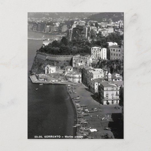 Oud Briefkaart - Sorrento, Italië (Voorkant)