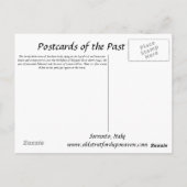 Oud Briefkaart - Sorrento, Italië (Achterkant)