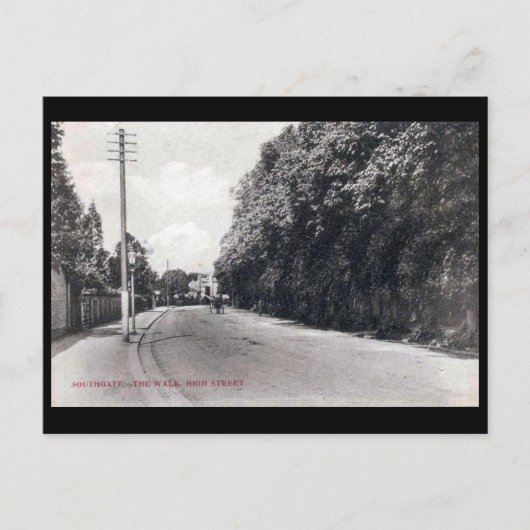 Oud Briefkaart - Southgate, Londen (Voorkant)