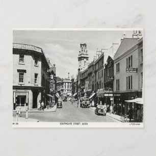 Oud Briefkaart - Southgate Street, Bath, Spmerset