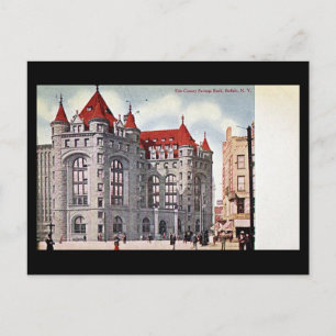 Oud Briefkaart - Spaarbank, Buffalo, NY