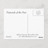 Oud Briefkaart - Spoorwegkruising, Newcastle-on-Ty (Achterkant)