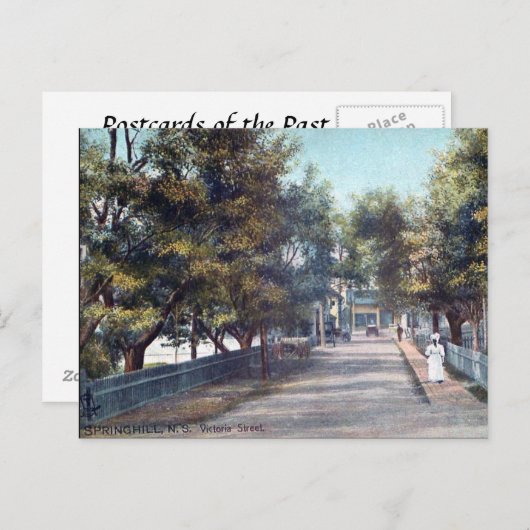 Oud Briefkaart - Springhill, Nova Scotia (Voorkant / Achterkant)