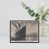 Oud Briefkaart - SS Columbus (Staand voorkant)