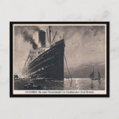 Oud Briefkaart - SS Columbus (Voorkant)
