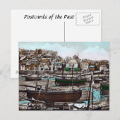 Oud Briefkaart - St. Ives, Cornwall, Engeland (Voorkant / Achterkant)