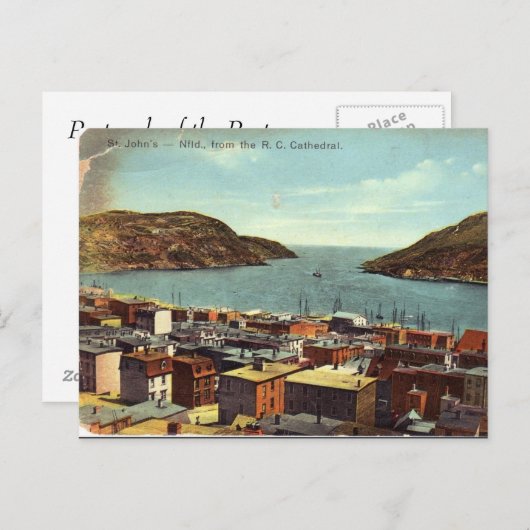 Oud Briefkaart - St. John's, Newfoundland (Voorkant / Achterkant)