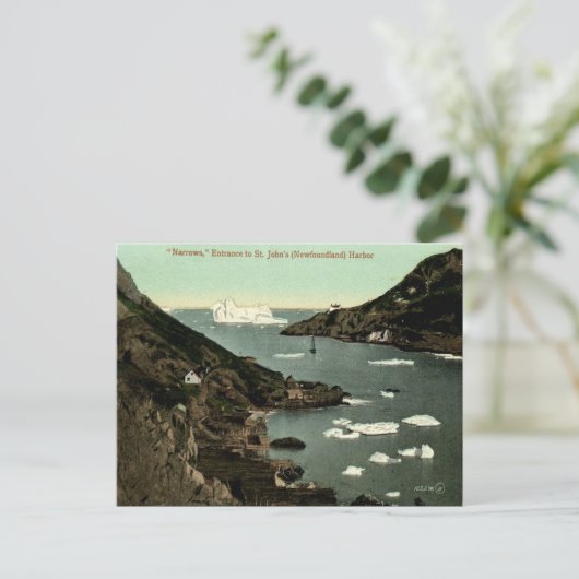 Oud Briefkaart - St. John's, Newfoundland (Staand voorkant)