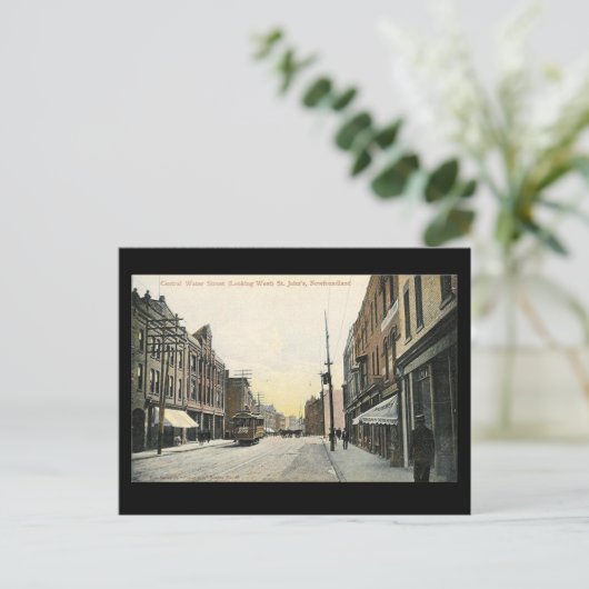 Oud Briefkaart - St. John's, Newfoundland (Staand voorkant)