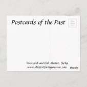 Oud Briefkaart - stadhuis, Derby (Achterkant)