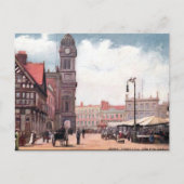 Oud Briefkaart - stadhuis, Derby (Voorkant)