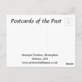 Oud Briefkaart - Stadium, Birmingham, Alabama (Achterkant)