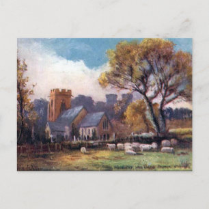 Oud Briefkaart - Stafford Castle, Engeland