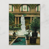 Oud Briefkaart - standbeeld van Thomas Jefferson (Voorkant)