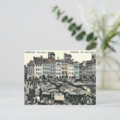 Oud Briefkaart - Stare Miasto, Warschau, Polen (Staand voorkant)