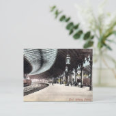 Oud Briefkaart - station van York (Staand voorkant)