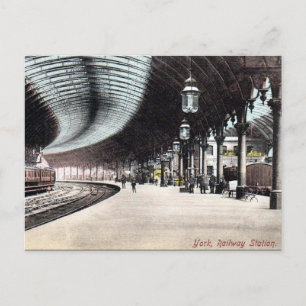 Oud Briefkaart - station van York