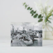 Oud Briefkaart - Stockholm, Zweden (Staand voorkant)