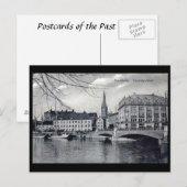 Oud Briefkaart - Stockholm, Zweden (Voorkant / Achterkant)