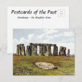 Oud Briefkaart - Stonehenge, Wiltshire (Voorkant / Achterkant)