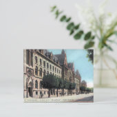 Oud Briefkaart - Straatsburg, Frankrijk (Staand voorkant)