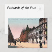 Oud Briefkaart - Straatsburg, Frankrijk (Voorkant / Achterkant)