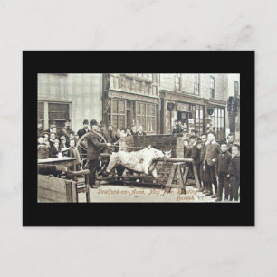 Oud Briefkaart, Stratford-upon-Avon Mop 1897 Briefkaart