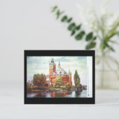 Oud Briefkaart, Stratford-upon-Avon, oud theater Briefkaart (Staand voorkant)