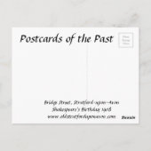 Oud Briefkaart - Stratford-upon-Avon, Warwickshire (Achterkant)