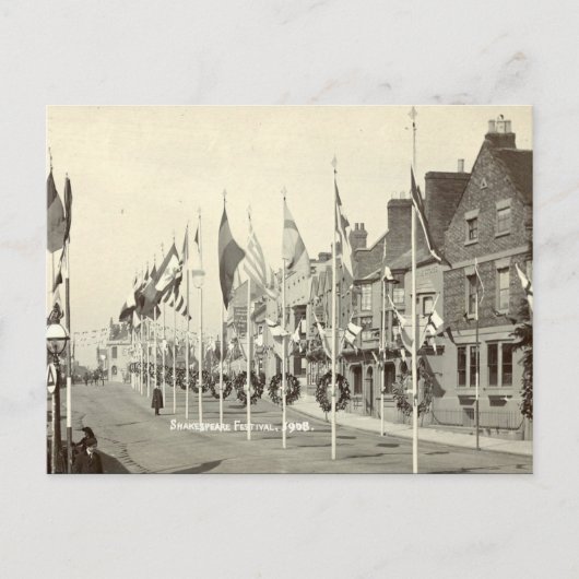 Oud Briefkaart - Stratford-upon-Avon, Warwickshire (Voorkant)