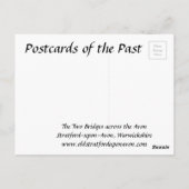 Oud Briefkaart - Stratford-upon-Avon, Warwickshire (Achterkant)