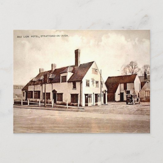 Oud Briefkaart - Stratford-upon-Avon, Warwickshire (Voorkant)