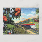 Oud Briefkaart - "Streamliner" in Florida (Voorkant)