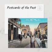 Oud Briefkaart - Suez, Egypte (Voorkant / Achterkant)