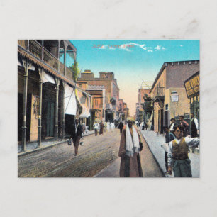 Oud Briefkaart - Suez, Egypte