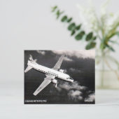 Oud Briefkaart - Swissair Convair "Metropolitan" (Staand voorkant)