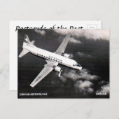 Oud Briefkaart - Swissair Convair "Metropolitan" (Voorkant / Achterkant)