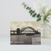 Oud Briefkaart - Sydney Harbour Bridge (Staand voorkant)