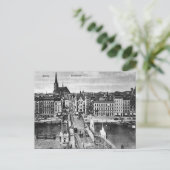 Oud Briefkaart - Szczecin/Stettin, Polen (Staand voorkant)