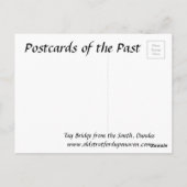 Oud Briefkaart - Tay Bridge, Dundee (Achterkant)