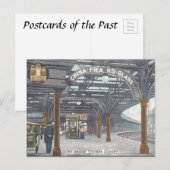 Oud Briefkaart - Tay Bridge Station, Dundee (Voorkant / Achterkant)