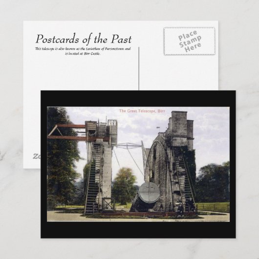 Oud Briefkaart - Telescope, Birr, Co. (Voorkant / Achterkant)