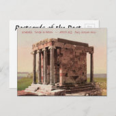 Oud Briefkaart - Tempel van Athena, Nike, Athene (Voorkant / Achterkant)