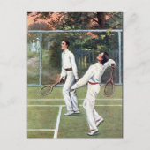Oud Briefkaart - Tennis (Voorkant)